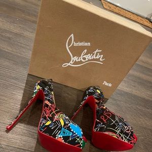 Christian Louboutin Fetish Peep 150